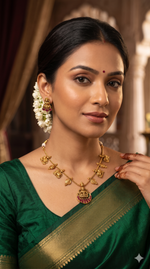 Lakshmi Antique Necklace Set(13935)