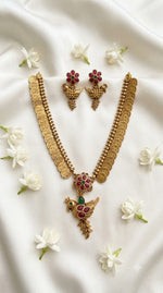 Gold Kasu Necklace Set(13972)