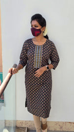 Office Wear Kurti (Embroidery) 2009