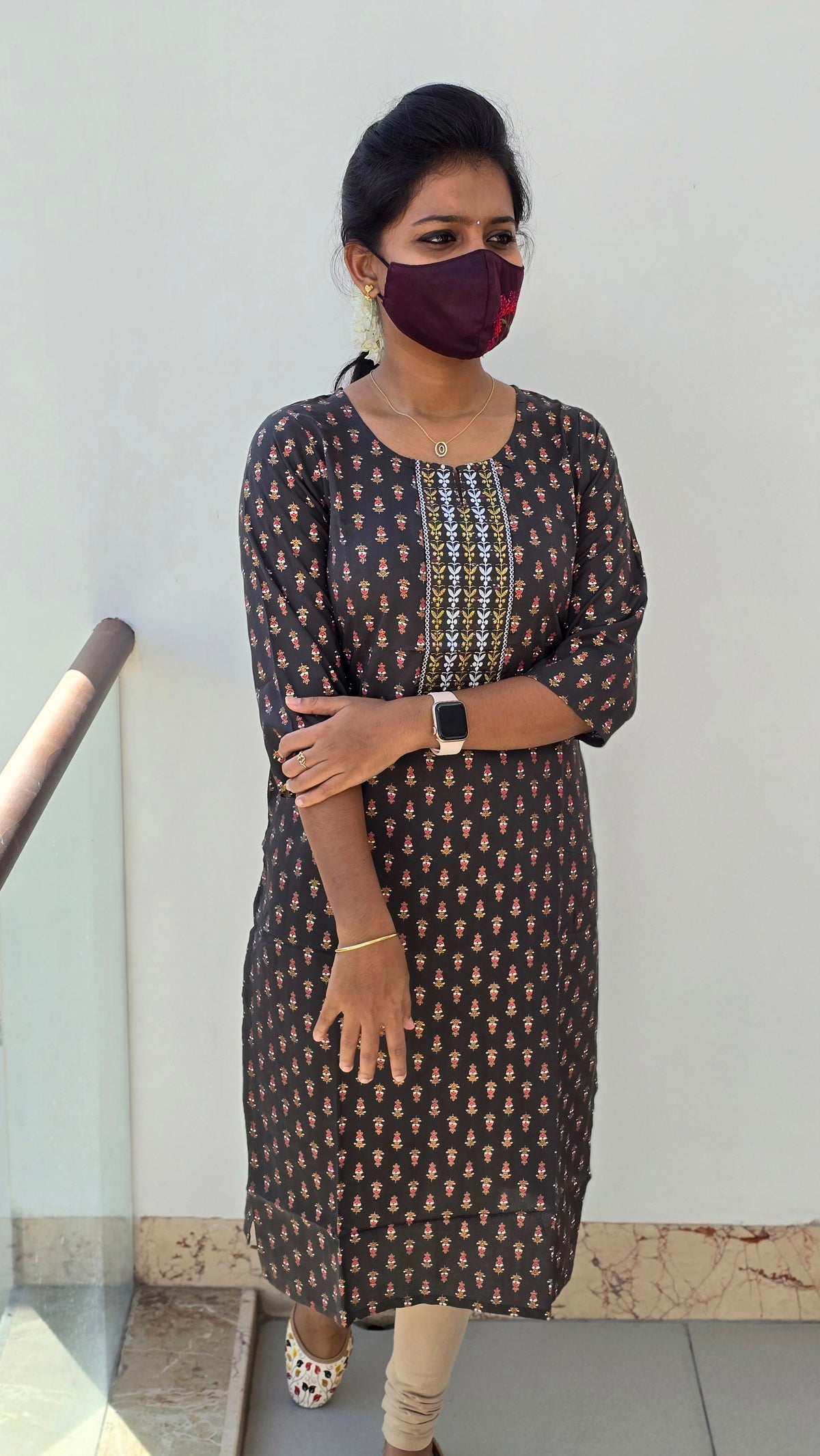 Office Wear Kurti (Embroidery) 2009