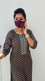 Office Wear Kurti (Embroidery) 2009