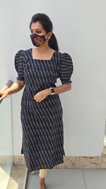 Ikkat Cotton Kurti (2172)