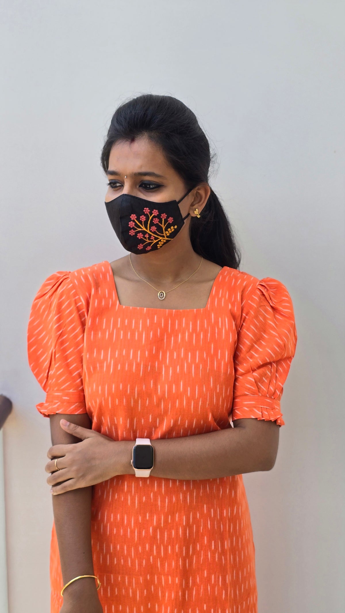 Ikkat Cotton Kurti (2171)