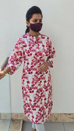 Office Wear Popcorn Kurti (2213)c2