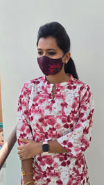 Office Wear Popcorn Kurti (2213)c2