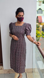 Ikkat Cotton Kurti (2245)