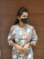 Office Wear Popcorn Kurti (2272)(c2)