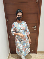 Office Wear Popcorn Kurti (2272)(c2)