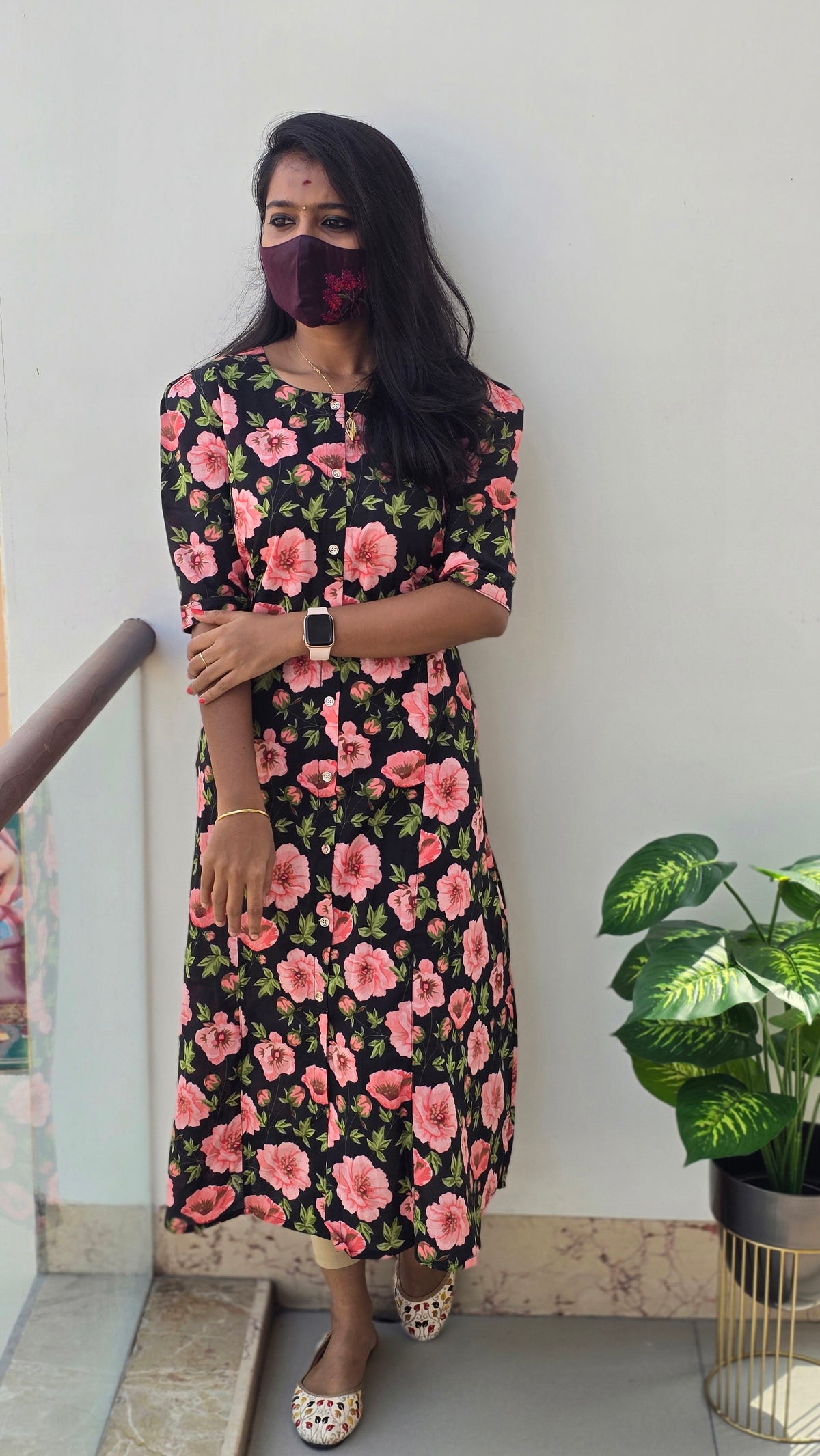 Jaipur A-Line cotton Kurti (3064)(c5)