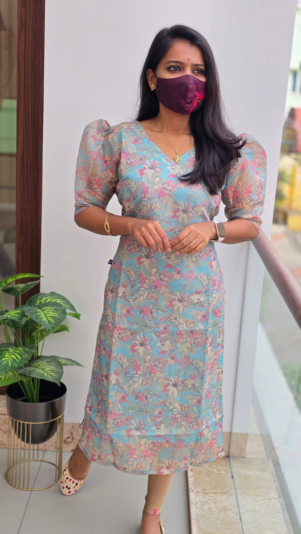 Tissue kurti (3728)(c1)