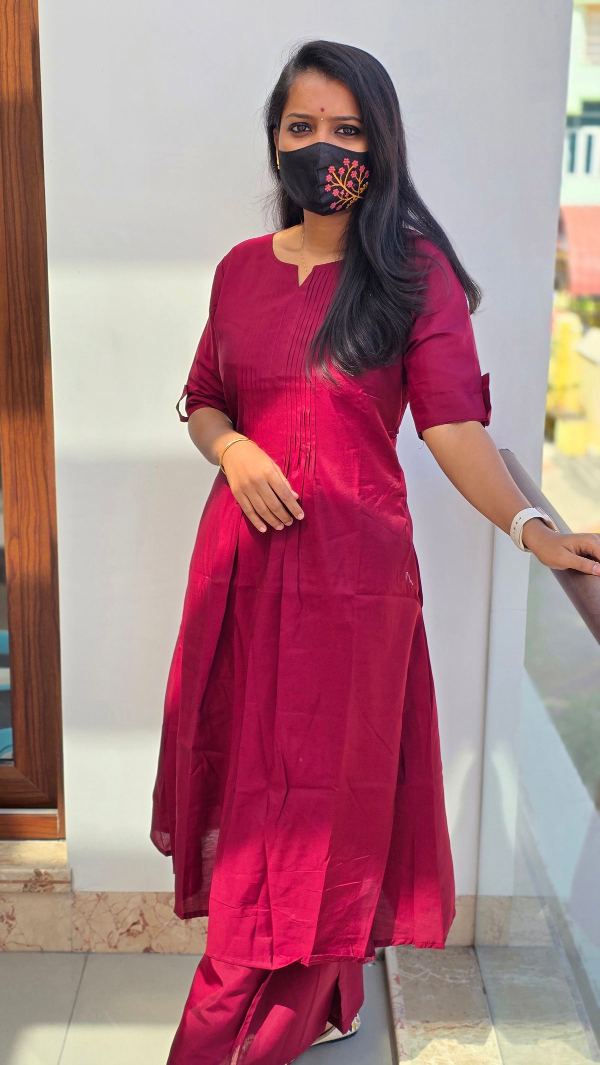 Cord set(kurti+ pant) (3941)