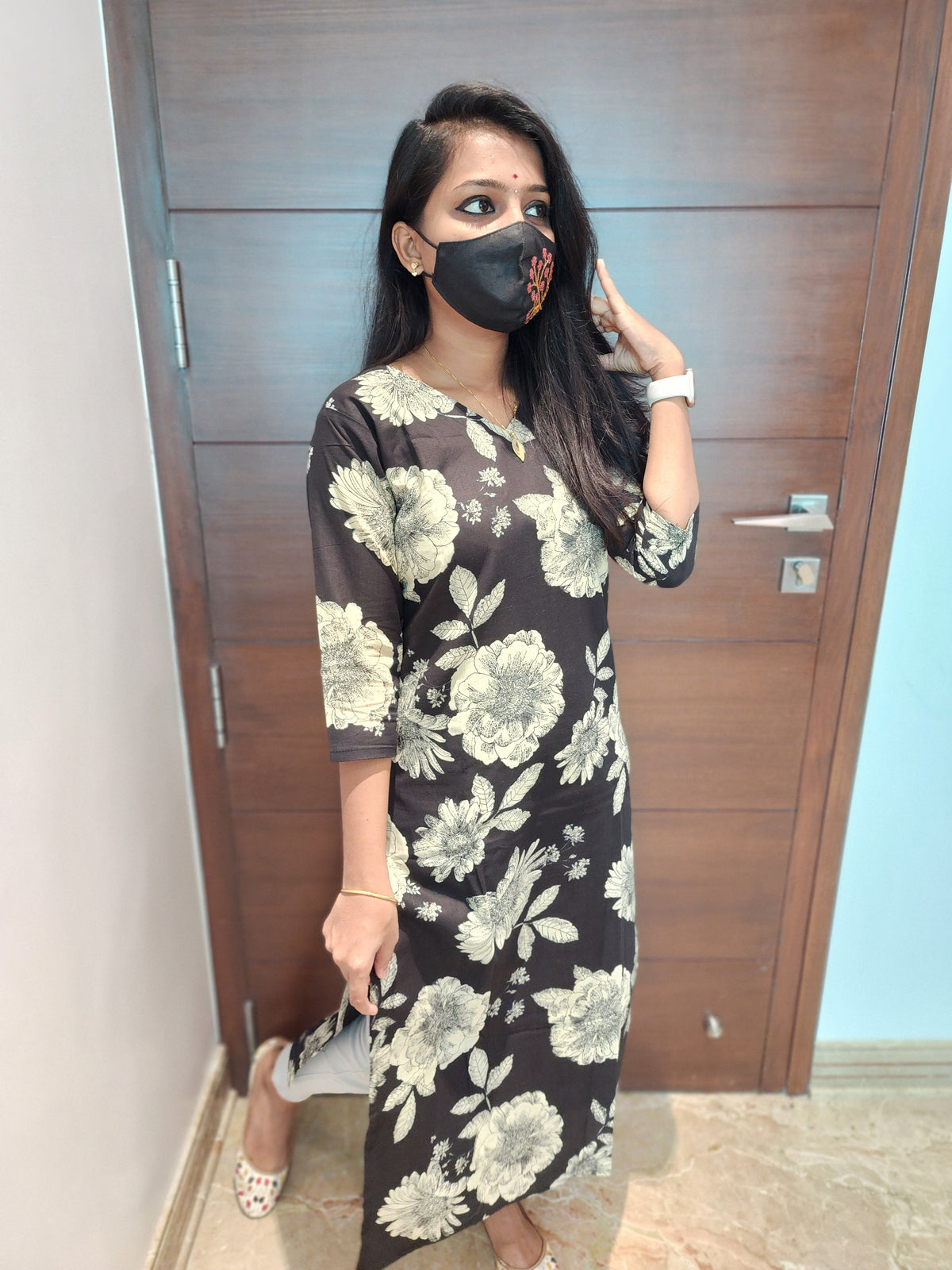 Office Wear Kurti(3948)(c)