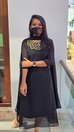 Salwar Set (kurti+Dupatta)(4053)(c)