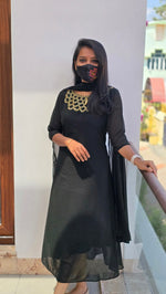 Salwar Set (kurti+Dupatta)(4053)(c)