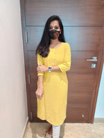 Chikankari Kurti (4557) (c)