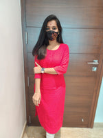 Chikankari Kurti (4559)