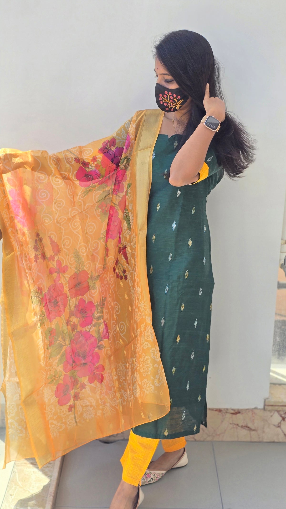 HANDLOOM SILK SET (4893)