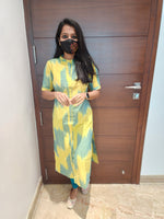 Ikkat Cotton Kurti (5093)