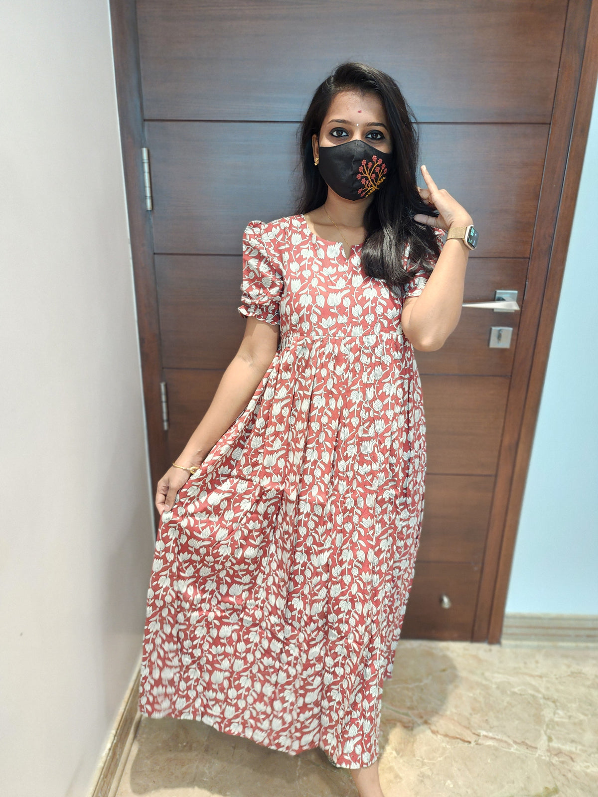 Western Wear Frock (5291)c