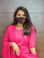 Salwar Set (kurti+Dupatta) (5649)