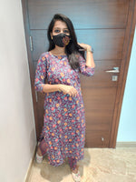 Cord set (pant & top) (5818)(c)