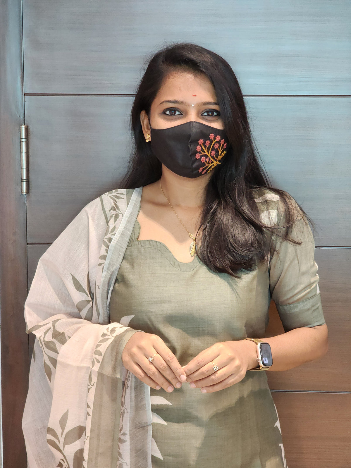 Salwar Set (kurti+Dupatta) (5667)