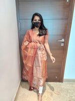 Salwar Set (kurti+Dupatta) (5668)