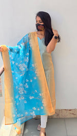 Salwar Set (kurti+Dupatta) (5719)