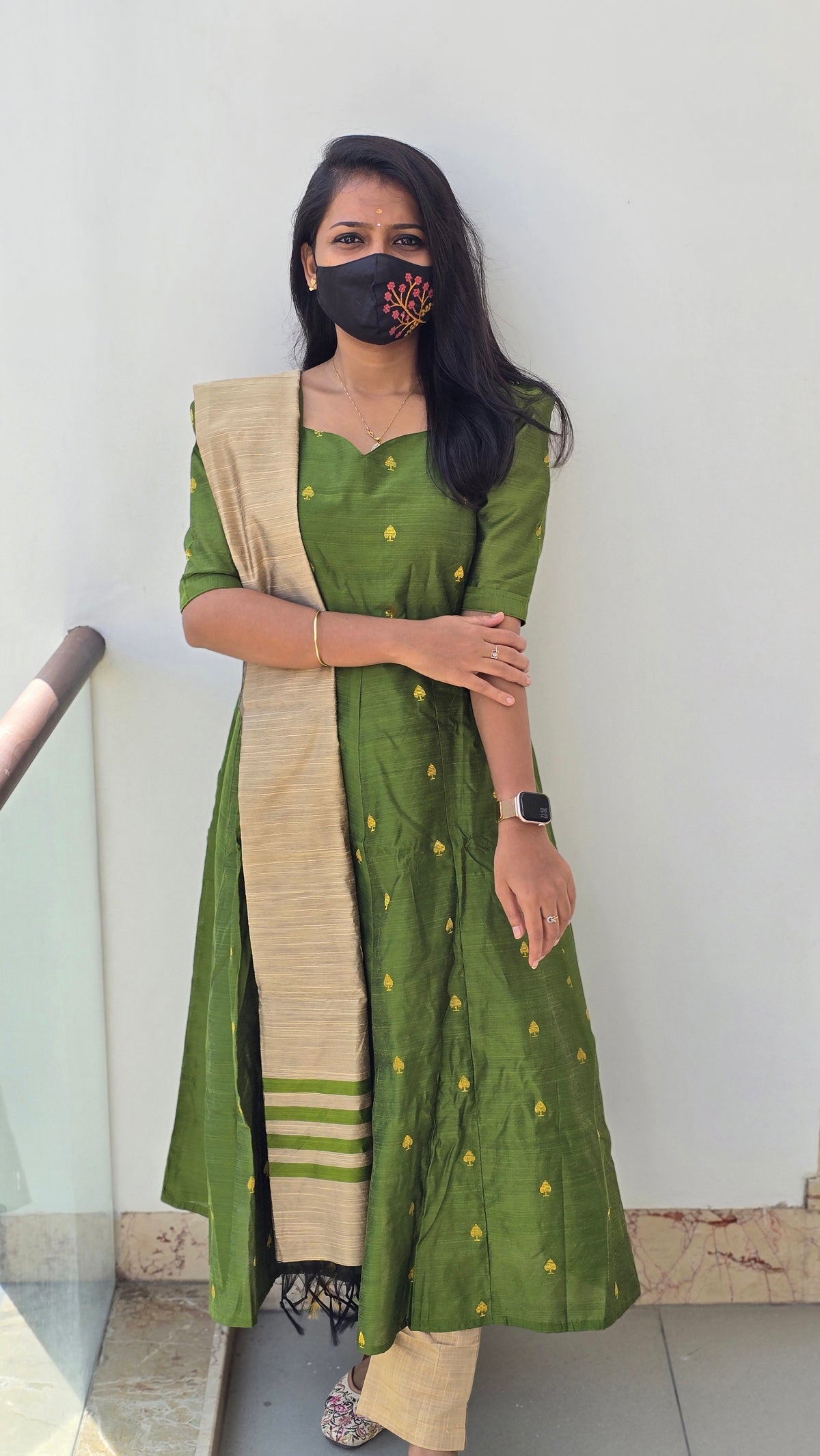 Anarkali Salwar Set (5896)c