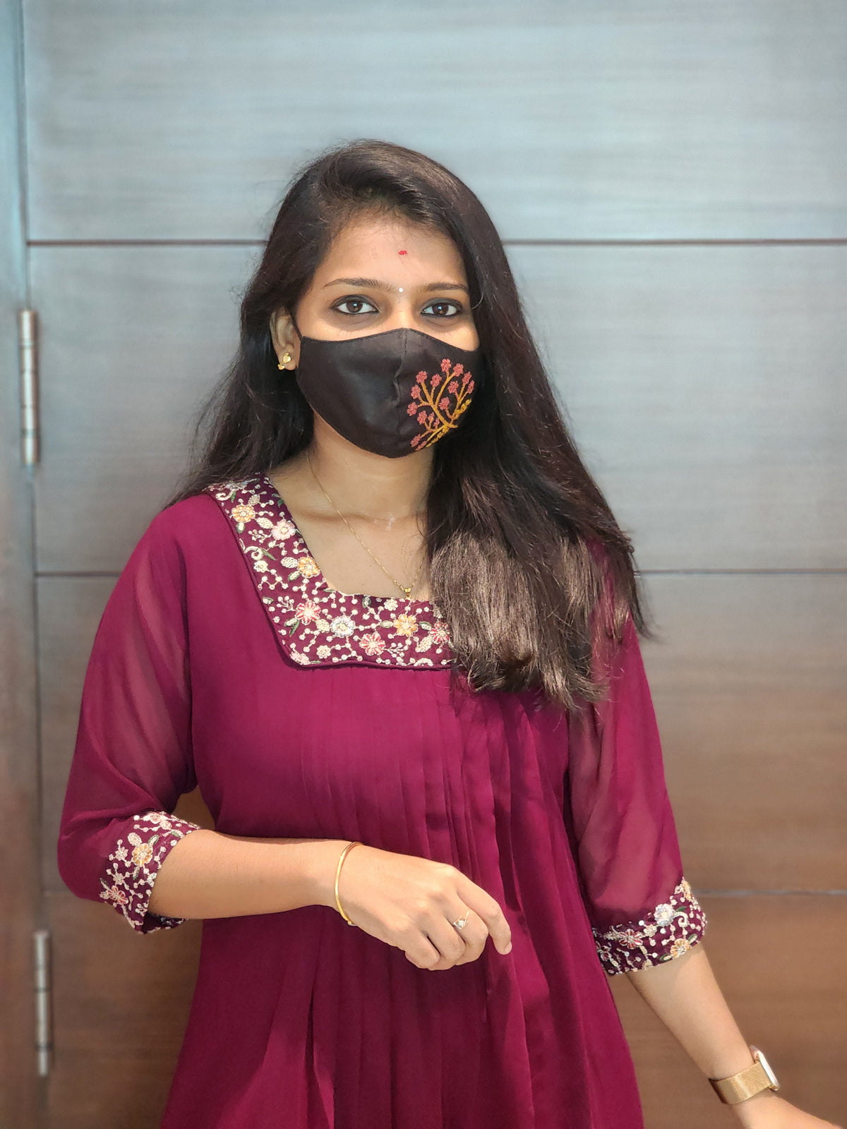 Handwork kurti (6001)C