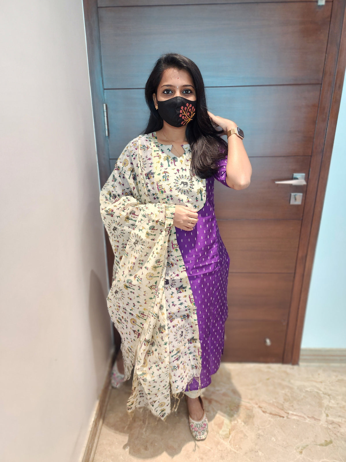 Ethnic Salwar set(6146)c2