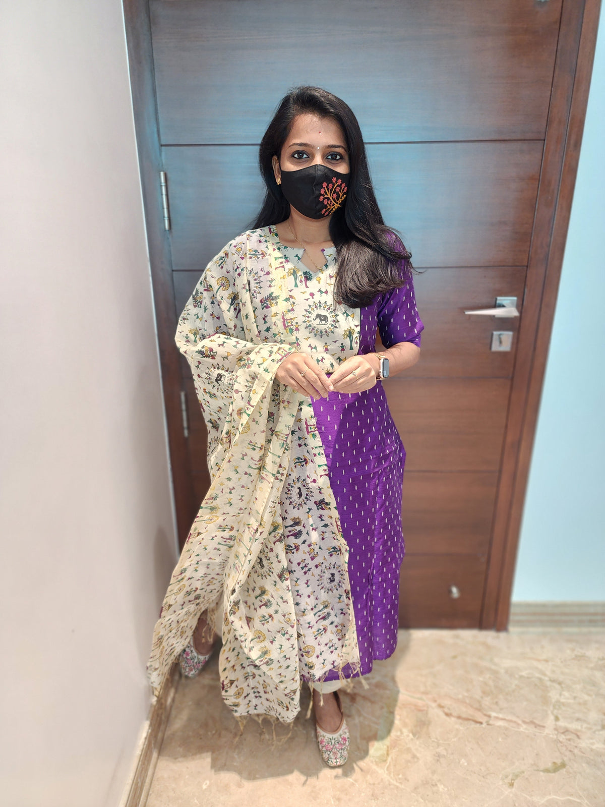 Ethnic Salwar set(6146)c2