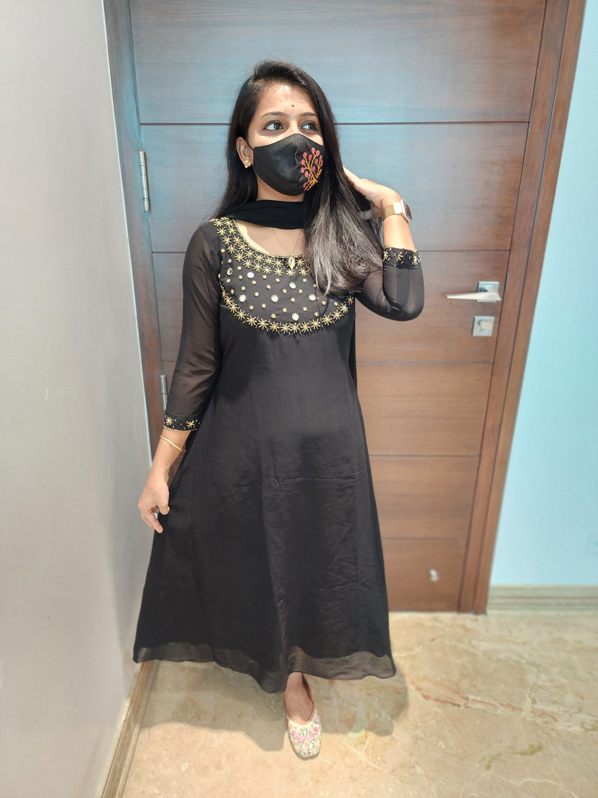 Ethnic Salwar Set(6372)c