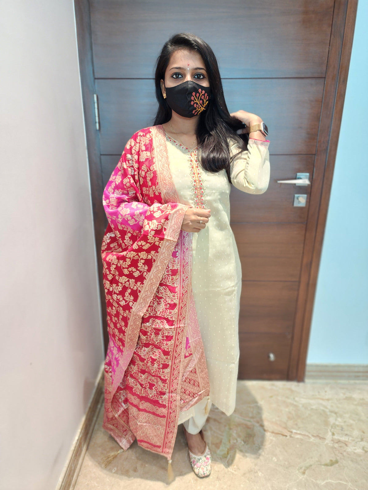 Ethnic Salwar Set (6432)c