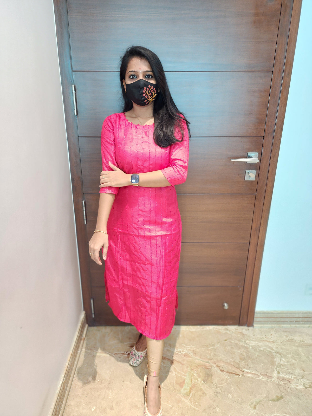 Party wear kurti (6458)