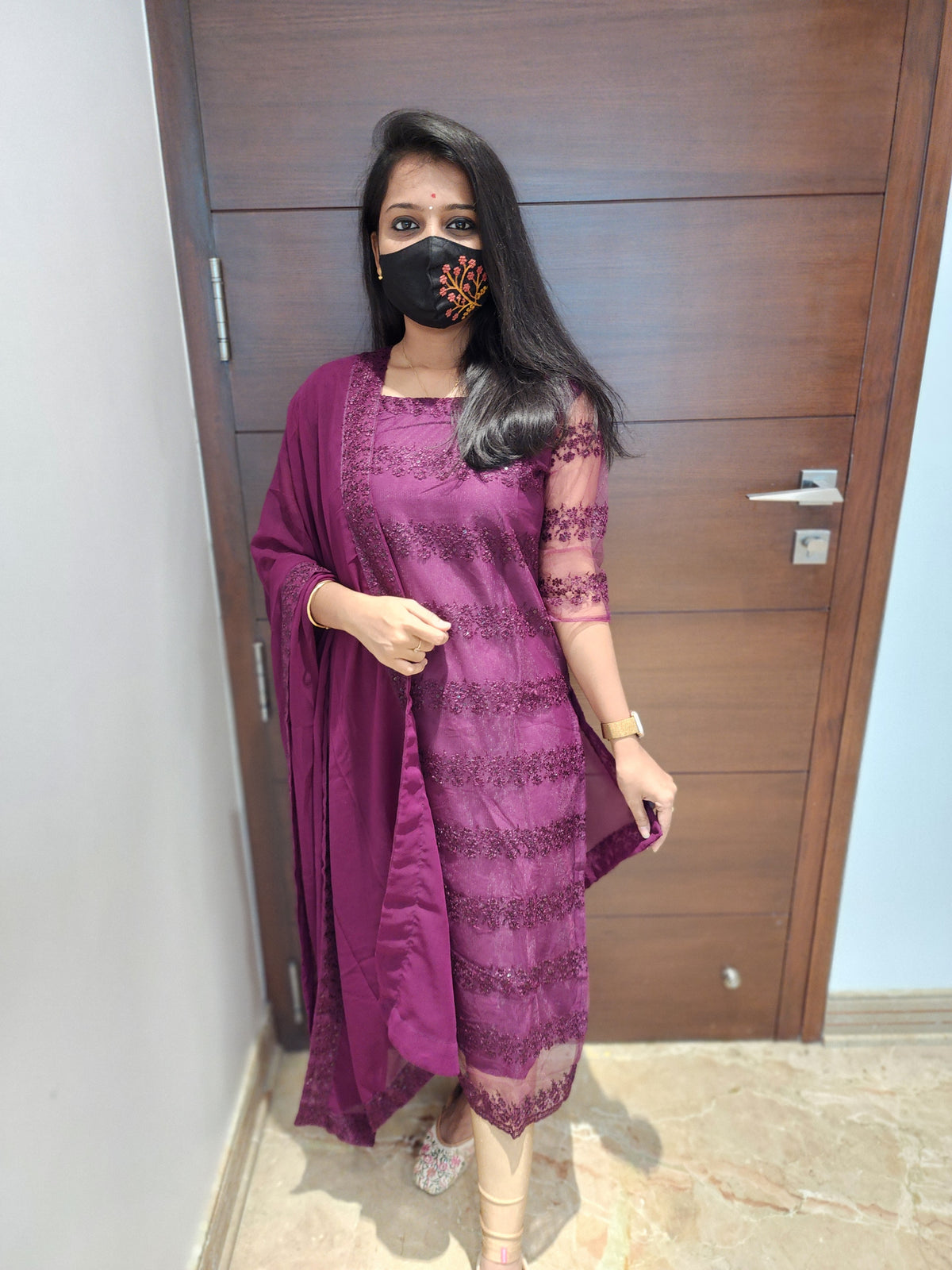 Ethnic Salwar Set (6557)