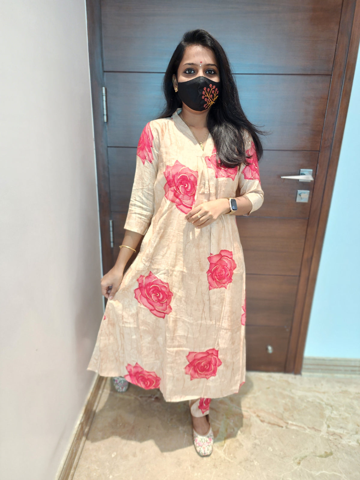 Cord set (pant & top) (6508)c