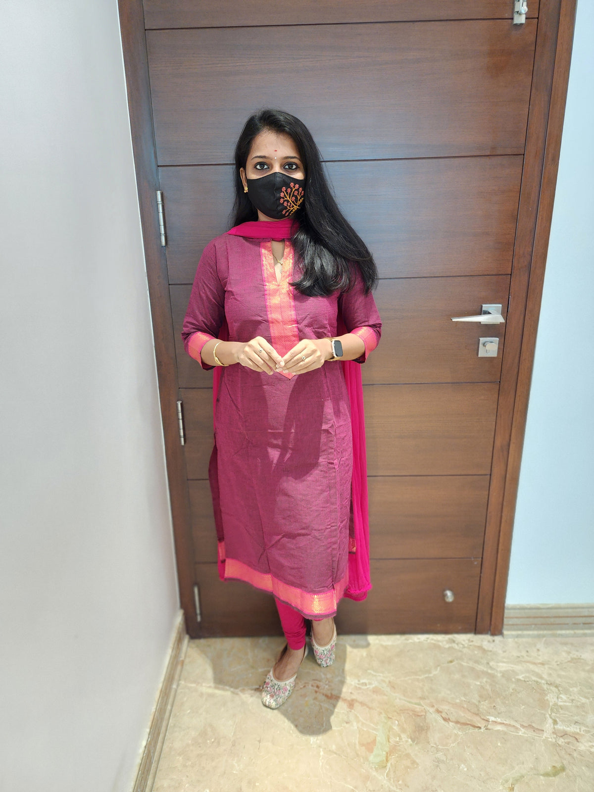 Office Wear kurti-mangalgiri cotton (6515)