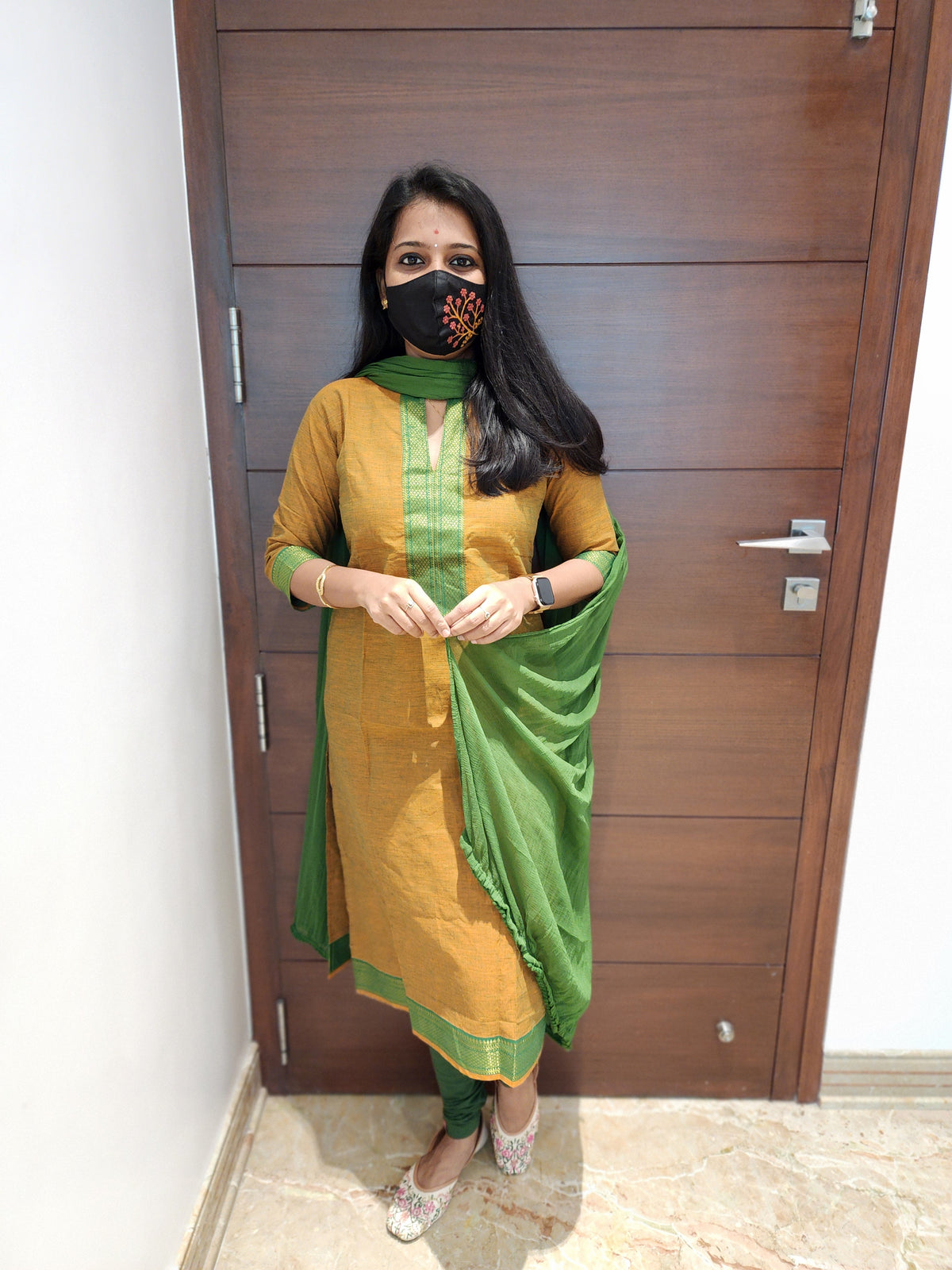 Office Wear kurti-mangalgiri cotton (6516)