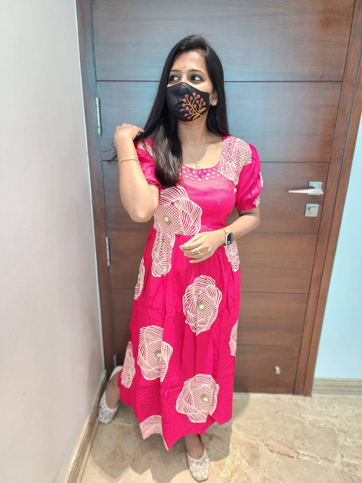 Western wear frock (6584)c3