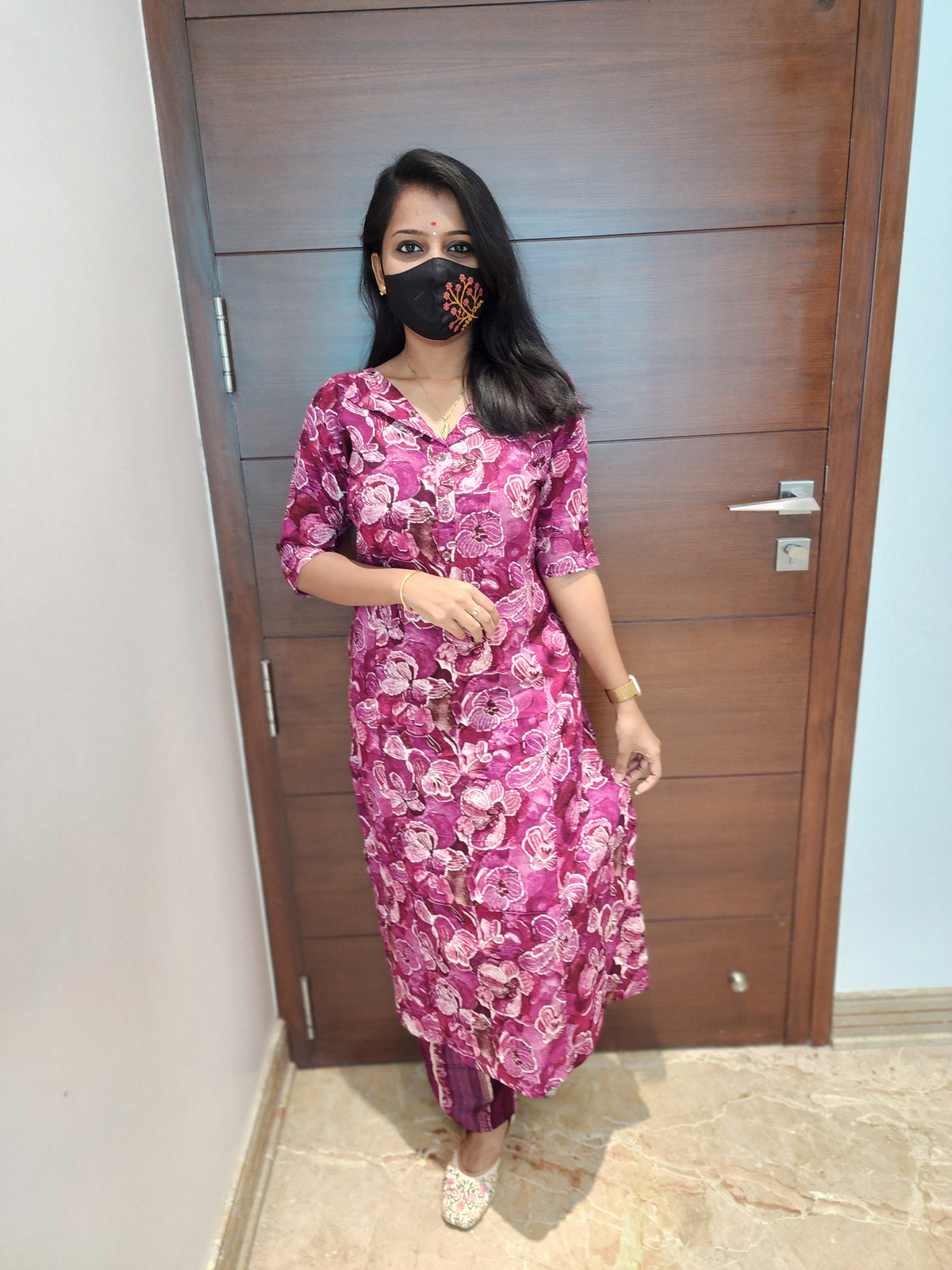 Cord set (pant & top) (6650)