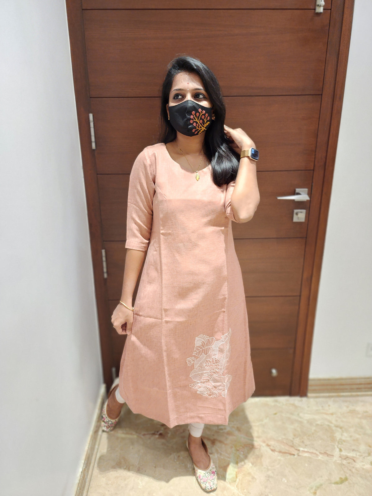 Office Causal kurti (6674)c2