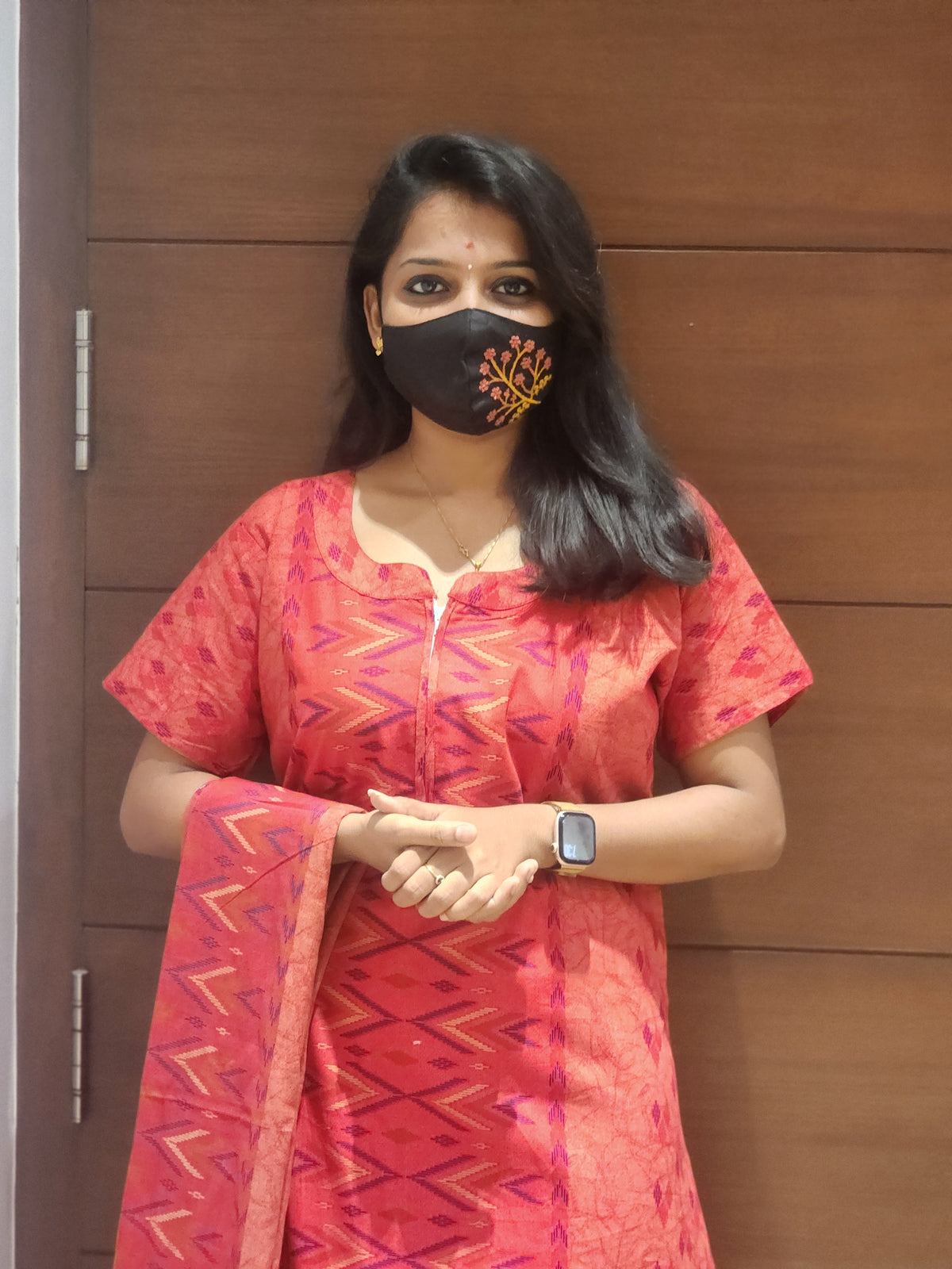 Chudi fit night +dupatta(free) (447)