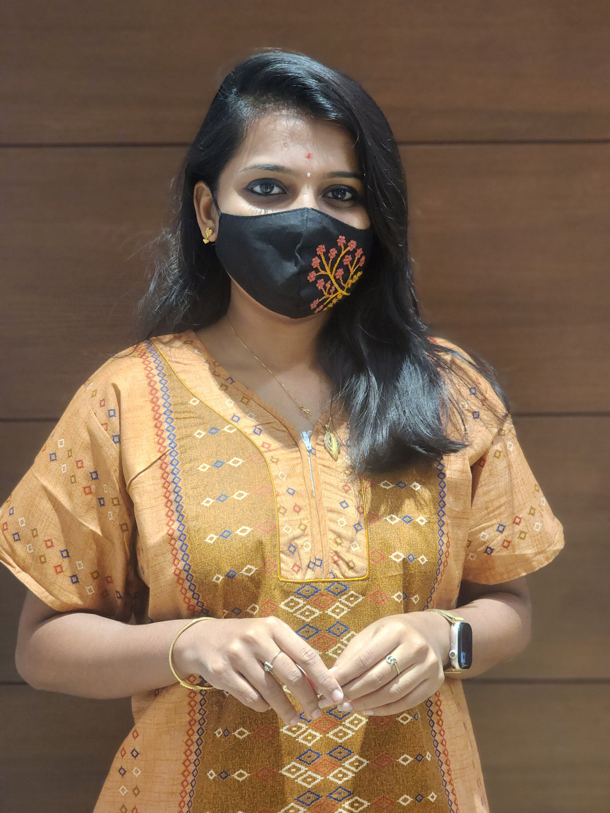 Chudi fit night +dupatta(free) (449)