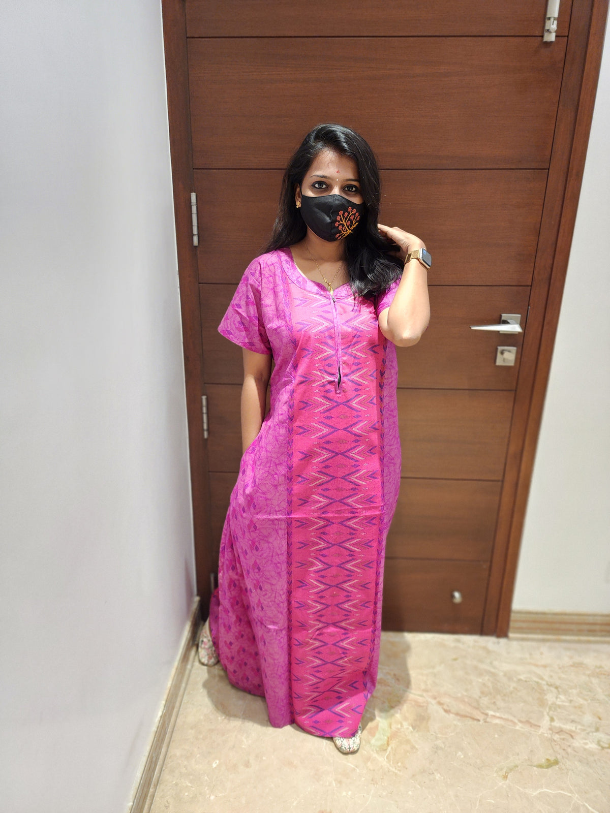 Chudi fit night +dupatta(free) (450)