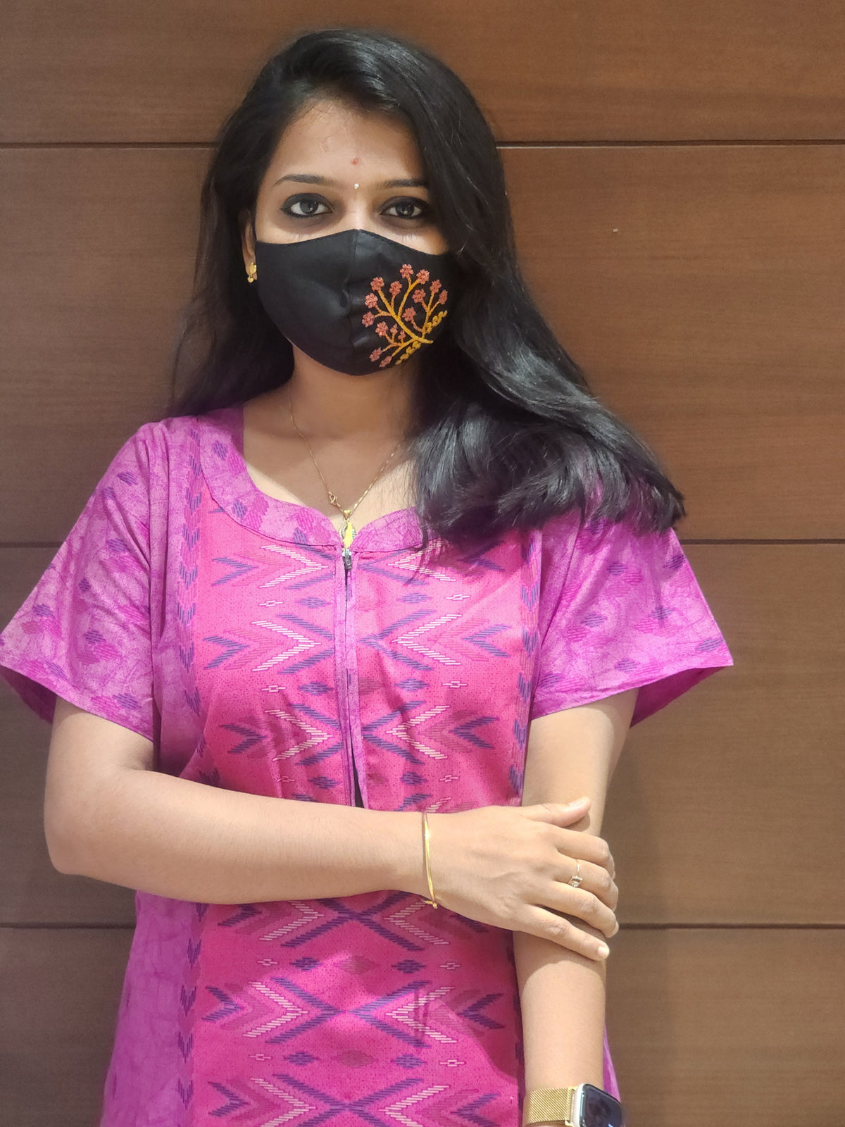 Chudi fit night +dupatta(free) (450)