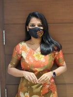 Organza kurti(6759)