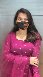 Salwar set (Kurti+Net Dupatta) (6785)