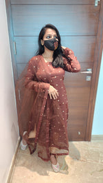 Salwar set (Kurti+Net Dupatta) (6788)