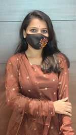 Salwar set (Kurti+Net Dupatta) (6788)